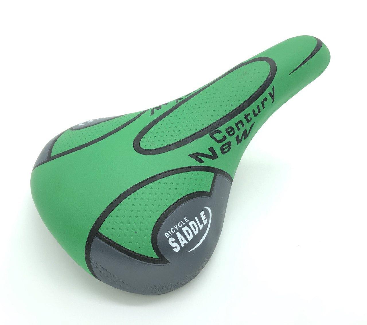 Сідло велосипедне МТВ new senture 064 зелений, фото 1