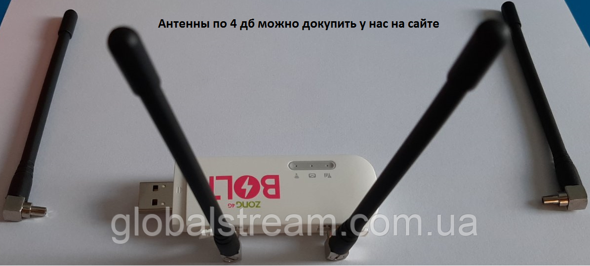Мобильный модем 4G+LTE+3G WiFi Роутер Huawei E8372h-153 USB Киевстар, Vodafone, Lifecell с 2 вых. под антенну - фото 3 - id-p852099994