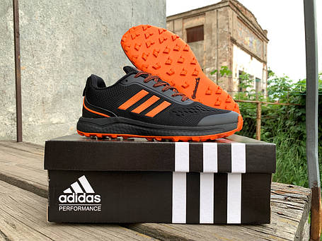 Чоловічі кросівки Adidas Black чорні, фото 1