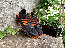 Чоловічі кросівки Adidas Black чорні, фото 6