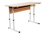 Стіл 2-місний регульований по висоті, фото 2