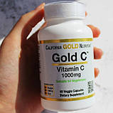 Вітамін C Vitamin C California Gold Nutrition 60caps, фото 6