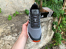 Чоловічі кросівки Adidas Grey сірі, фото 6