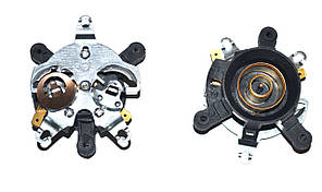 Термостат з контактною групою для чайника KSD-168 HXD 13A 250V (1 термопластина)