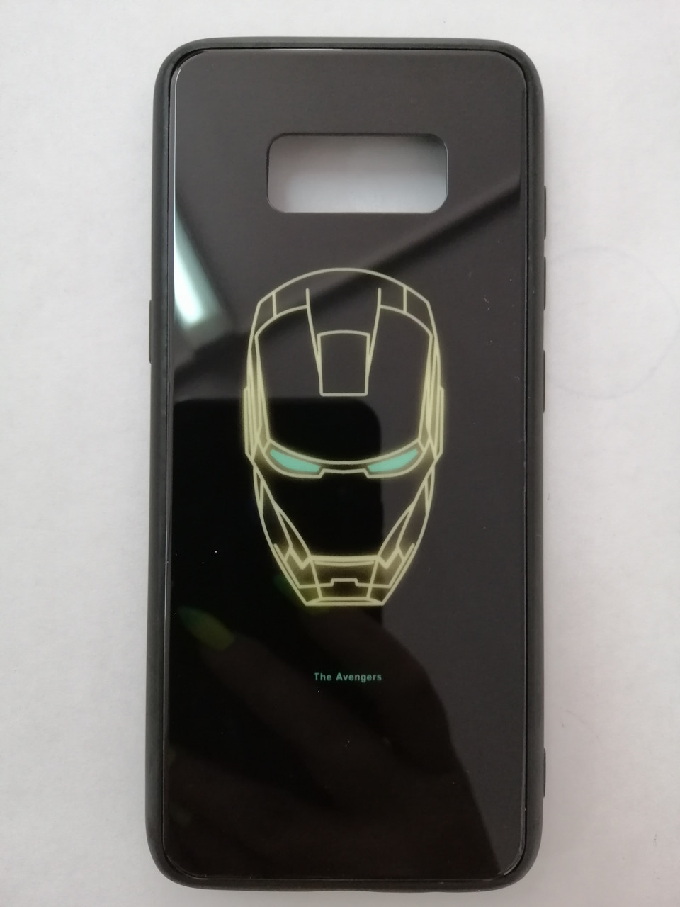 Чохол Samsung S8 LUMINOUS GLASS Ironman