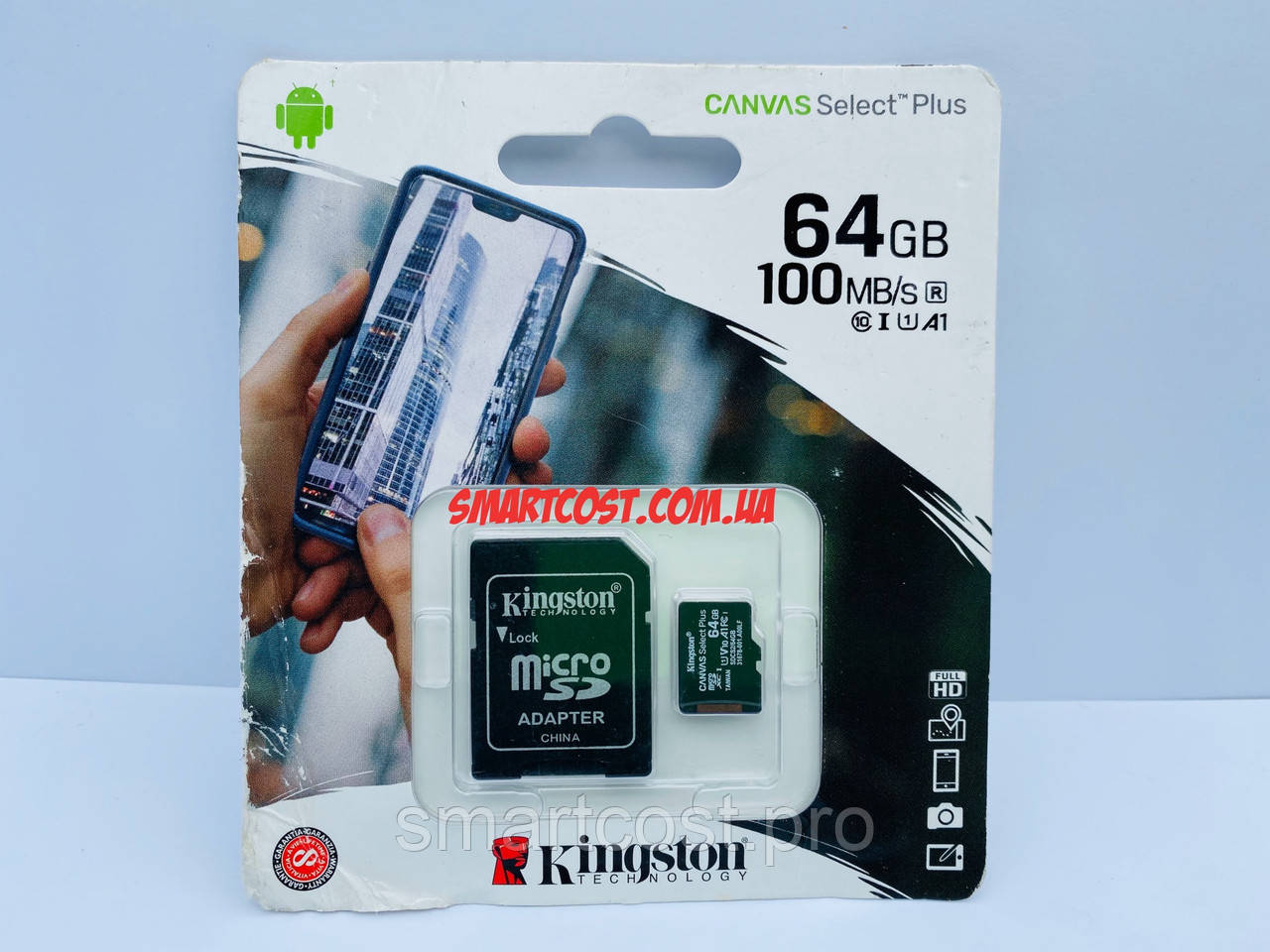Kingston MicroSDXC Select Plus 64GB (Con Adaptador A SD) Clase 10, UHS-I, U1, V10 Lectura - Foto 9