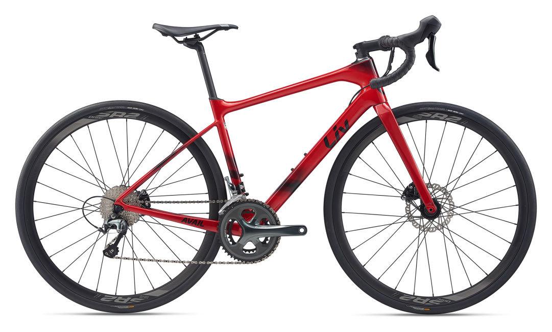Велосипед жіночий Liv Avail Advanced 3 Metallic Red 2020 (GT)