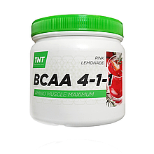 ВСАА 4:1:1 Амінокислоти ТНТ Польща, 0, 5 кг смак PINK LEMONADE (Рожевий лимонад)