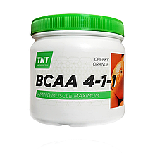 ВСАА 4:1:1 Амінокислоти ТНТ Польща, 0, 5 кг смак CHEEKY ORANGE (Зухвалий апельсин)