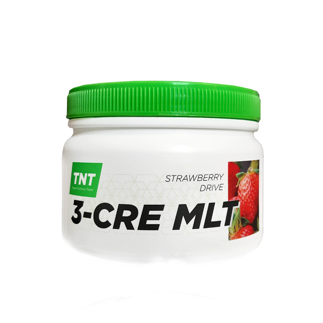 CRE MLT (Три креатин малат) креатин STRAWBERRY DRIVE (Полуничний драйв) ТНТ Польща, 0, 3 кг