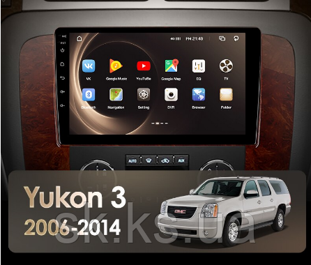 Junsun 4G Android магнітола для GMC Yukon 3 GMT 900 Tahoe 2006 - 2014