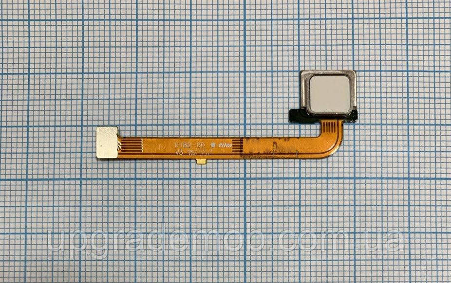 Шлейф Motorola XT1643 Moto G4 Plus /XT1641 /XT1642 /XT1644 Moto G4 Plus LTE зі сканером відбитка пальця білого кольору, фото 1