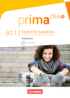 Prima plus A1.1 Arbeitsbuch mit CD-ROM (робочий зочит + CD-ROM)