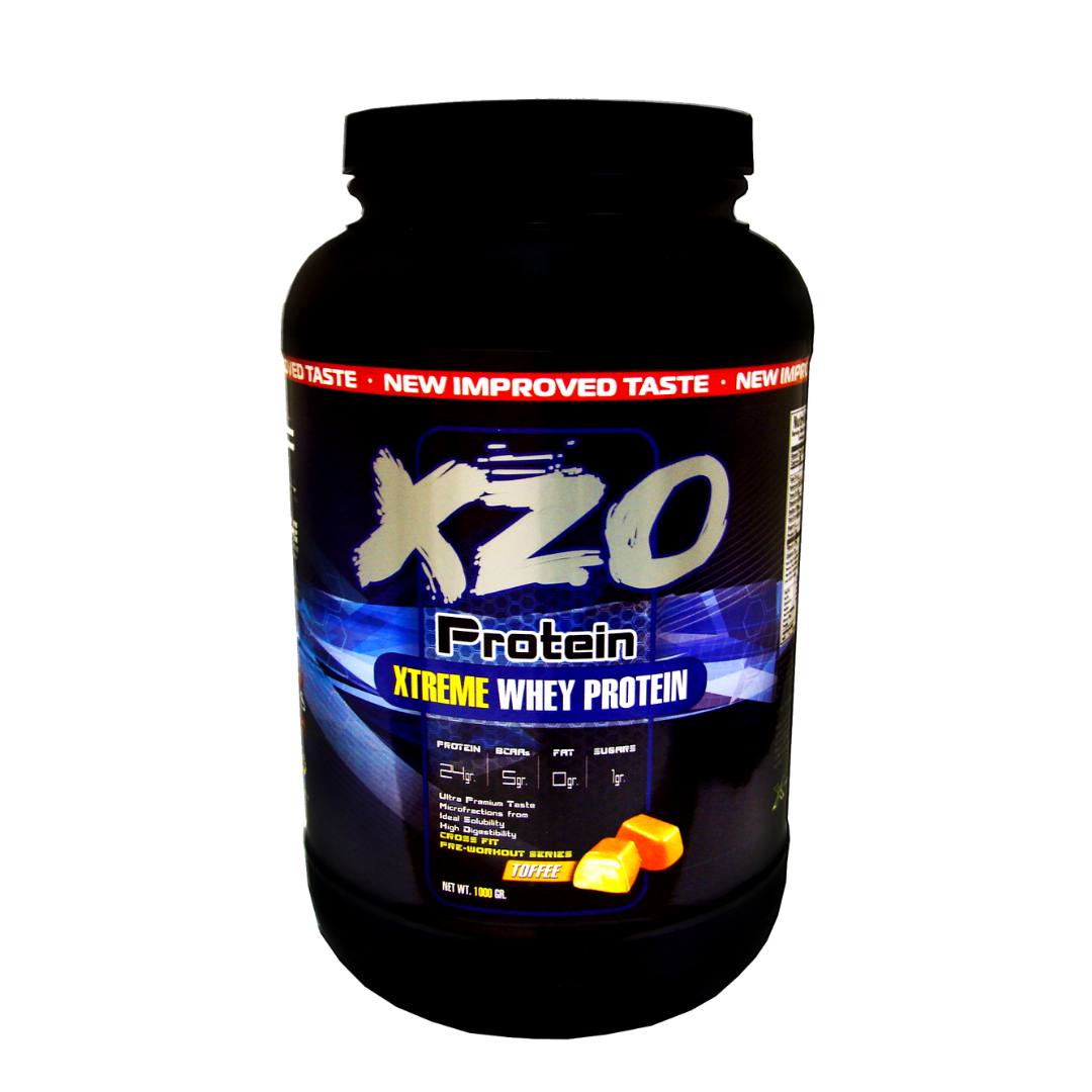 EXTRA WHEY PROTEIN 80% + ВСАА 16% (Протеїн) XZO Nutrition USA TOFFEE (ірис) 1 кг