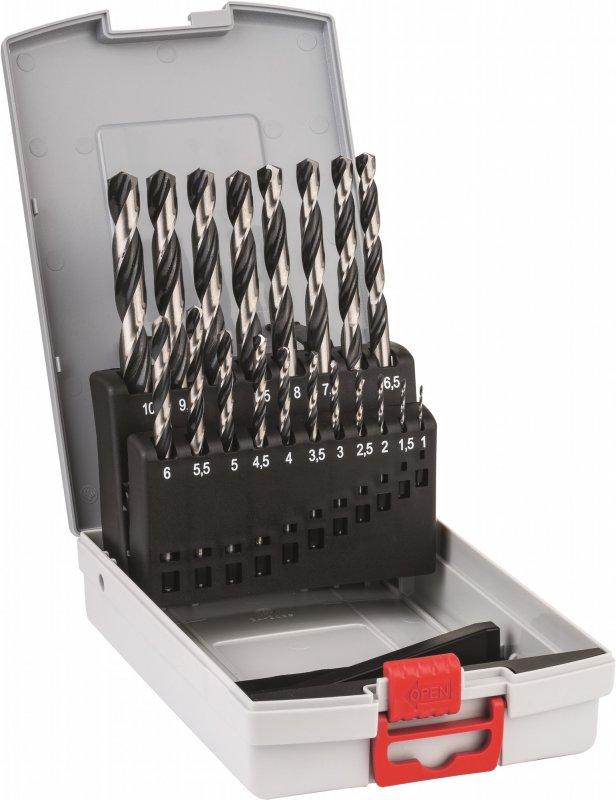 Набор сверл Bosch HSS PointTeQ ProBox D1-10 (19 шт)