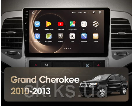 Junsun 4G Android магнітола для Jeep Grand Cherokee WK2 2010-2013, фото 1