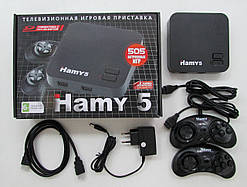 Hamy 5 HDMI ігрова приставка+505 ігор 8-16 біт (чорна)