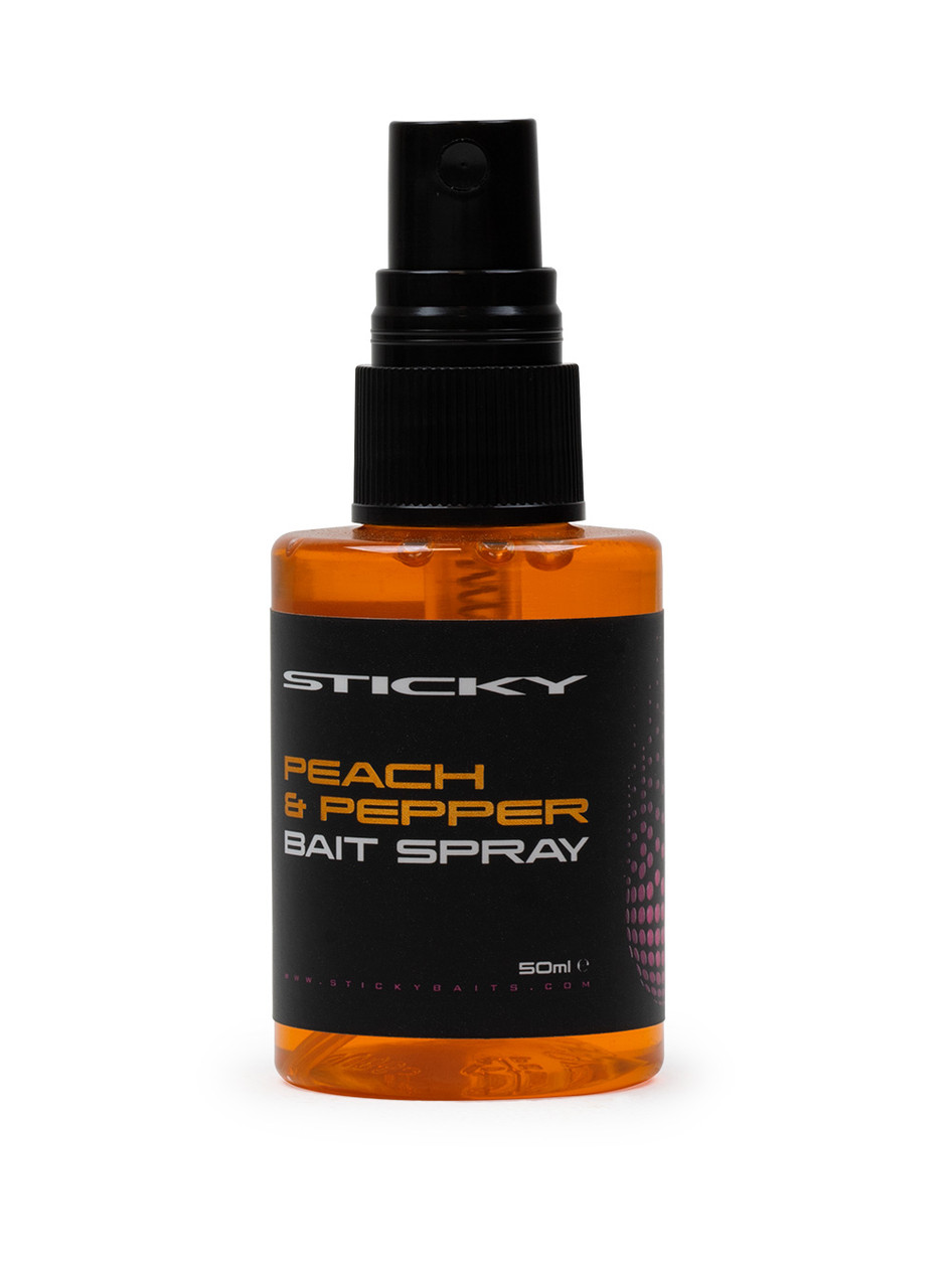 Спрей Sticky baits PEACH & PEPPER BAIT SPRAY 50ml, фото 1