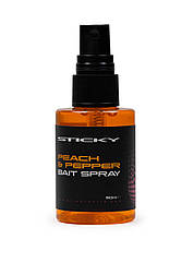 Спрей Sticky baits PEACH & PEPPER BAIT SPRAY 50ml