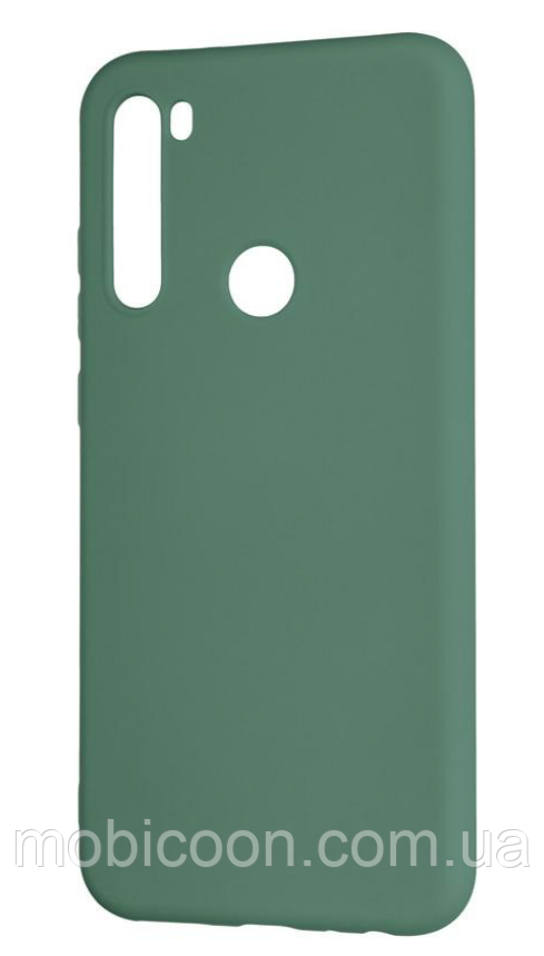 Чохол Silicone Case для Xiaomi Redmi Note 8T оливковий (скіомі редмі нот 8т)