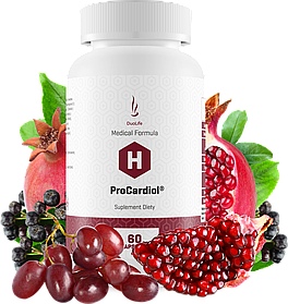 Прокардіол Procardiol Duolife, для серця, судин, вен, 60 капс.