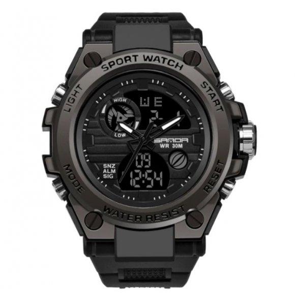 Чоловічий наручний годинник Sanda Tattoo, фото 1