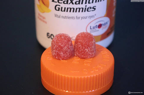 Лютеїн для очей Doctor's s BEST Lutein & Zeaxanthin Gummies 60 жеват мармеладкі, фото 2