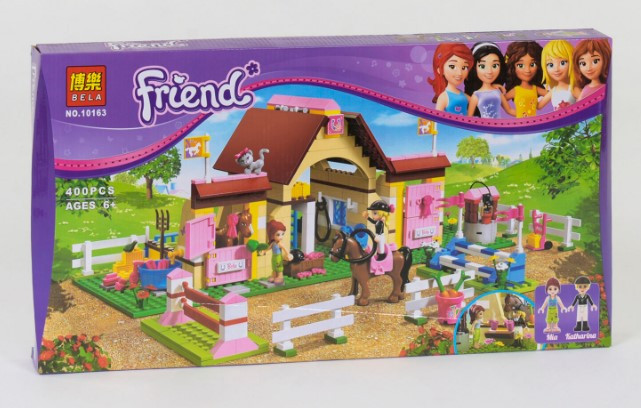 Конструктор Bela Friends 10163 "Міські стайні", 400 деталей