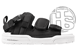 Чоловічі сандалії New Balance Beach Couple Sports Sandals Black White ALL04306