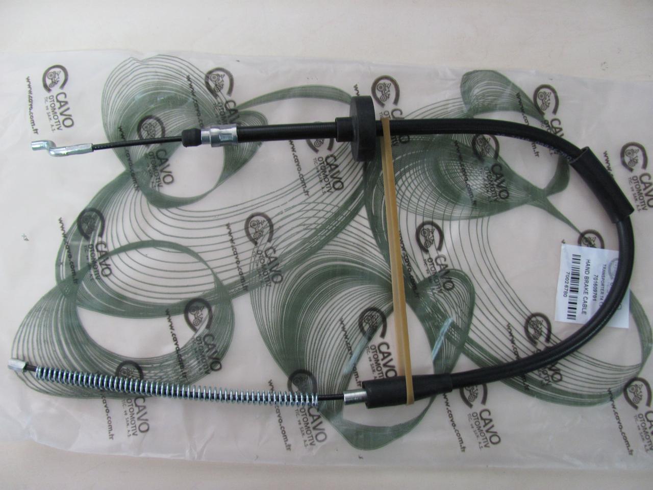 Трос ручного гальма Volkswagen T4 | барабанні гальма | CAVO 7002 6780, фото 1