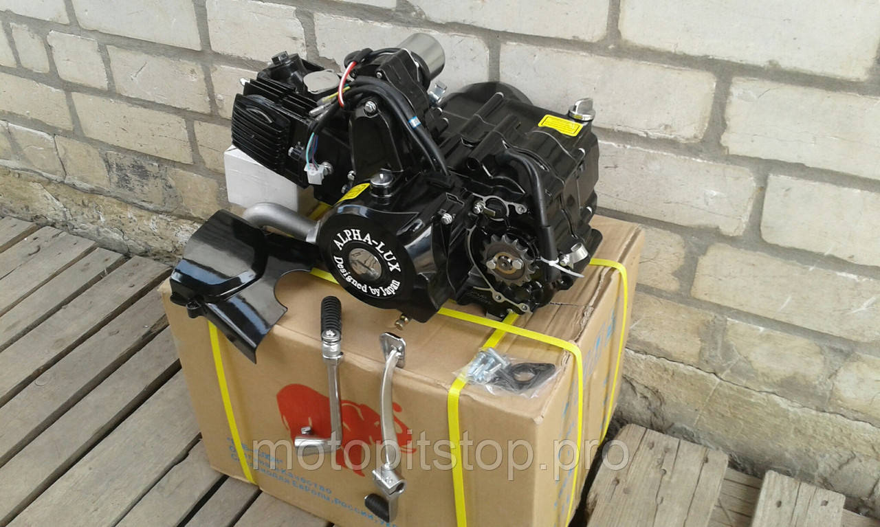Купить Двигатель на мопед 110 кубиков/ Альфа/ Дельта/ Спарк /Мустанг ...