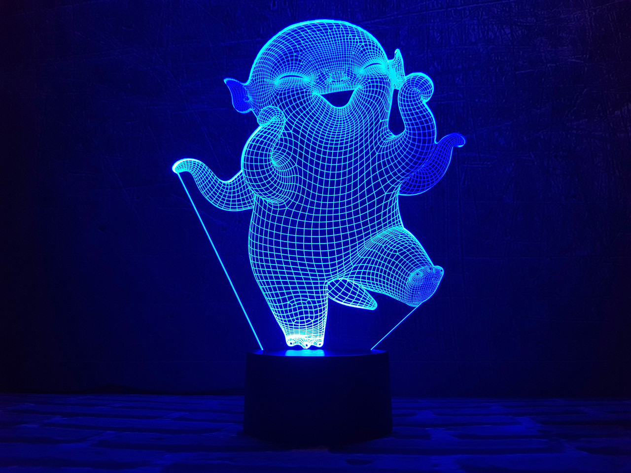 Змінна пластина для 3D нічників "Посміхака" 3DTOYSLAMP, фото 1