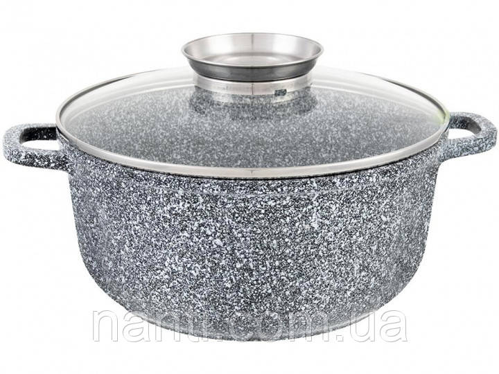 Каструля зі скляною кришкою Edenberg 5.6 л EB-3979