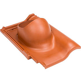 РТ 30 - Прохідний елемент виходу вентиляції для черепиці Braas Amber V12 Цегляний