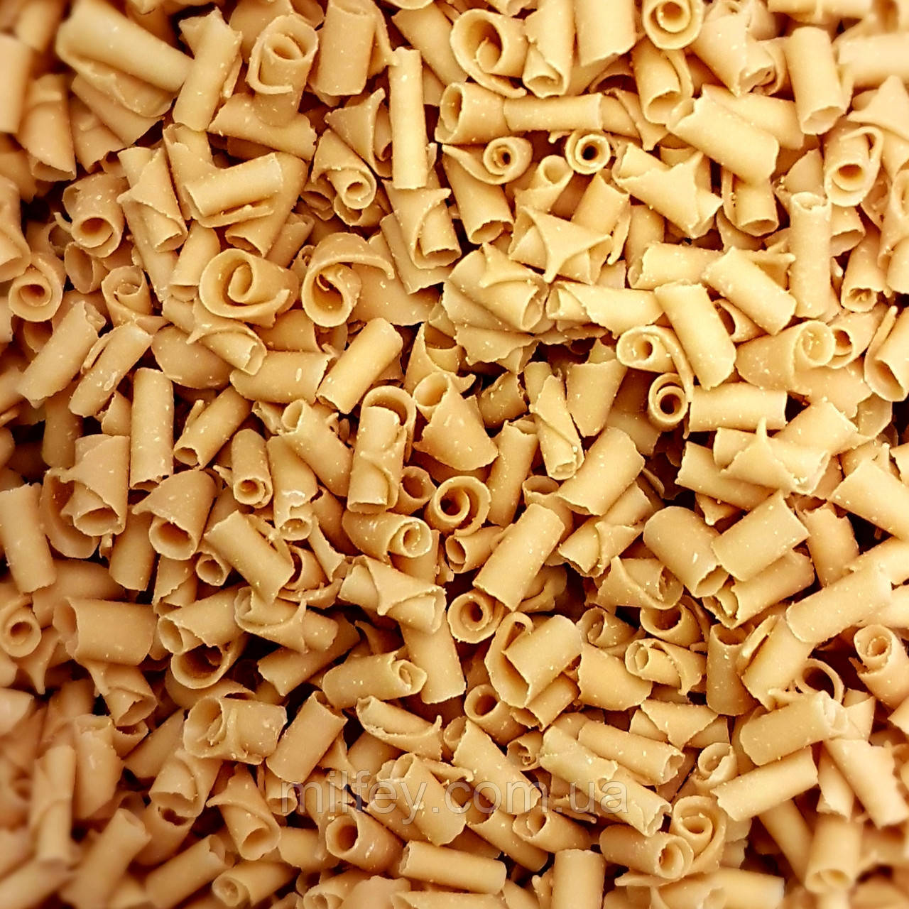 Шоколадні Карамельні завитки Callebaut Mona Lisa 50 г (розвіс), фото 1