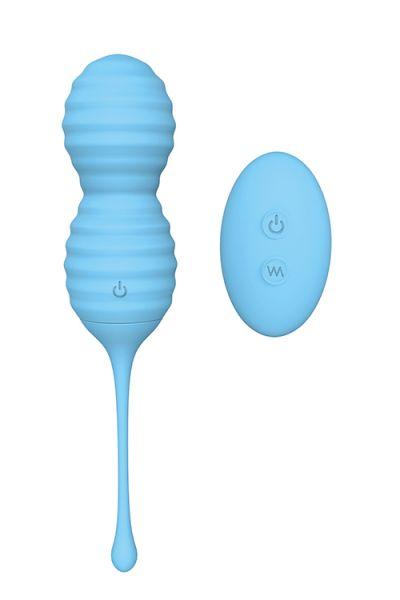 Вібруючі вагінальні кульки Dream Toys Вулик Blue