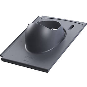 EVO, пройдений елемент вентиляції через черепицю Monier, Braas Teviva, Braas Tegalit, Ormax Сірий RR23 RAL7015