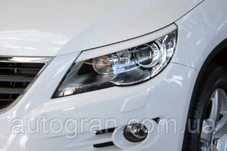 Реснички на фар Volkswagen Tiguan 2011-2015, фото 1
