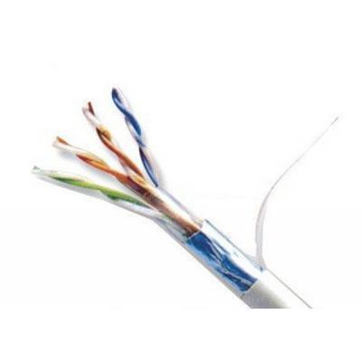 Кабель мережевий OK-Net FTP-cat.5E-SL, 305м (F/UTP-cat.5E-SL) (КПВЭ-ВП (100) 4x2x0,48), фото 1