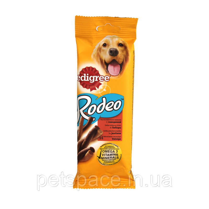 Ласощі для собак Pedigree Rodeo (Педігрі Родео), 70г.