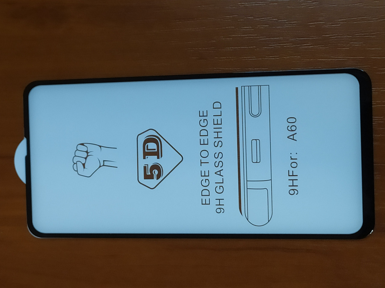 Захисне скло 5D Samsung A60 2019 (чорне)