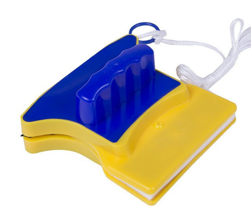 Магнітна щітка для безпечного, двостороннього миття вікон Glass Cleaner 12 мм, фото 4