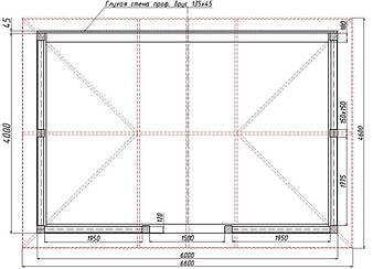Деревянная беседка из бруса от производителя  15