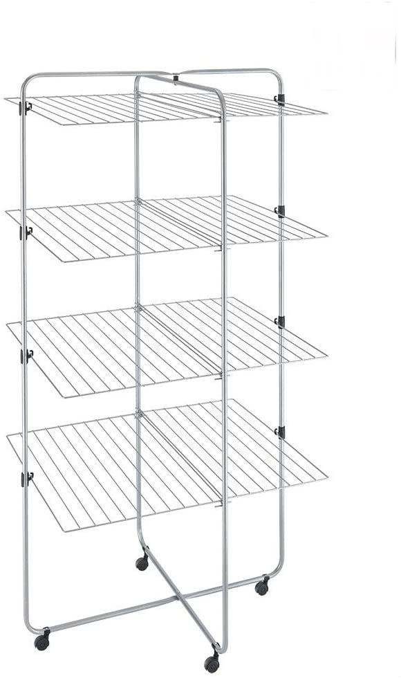 Сушарка для білизни METALTEX ASYMMETRIC-4, 4-х рівнева 53м (405914)