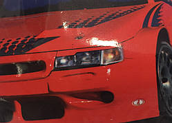 Вії на фари ВАЗ 2110 2111 2112 тип 1