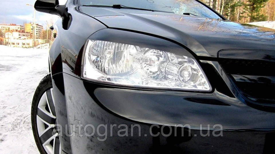 Реснички на фары Chevrolet Lacetti sedan, фото 1