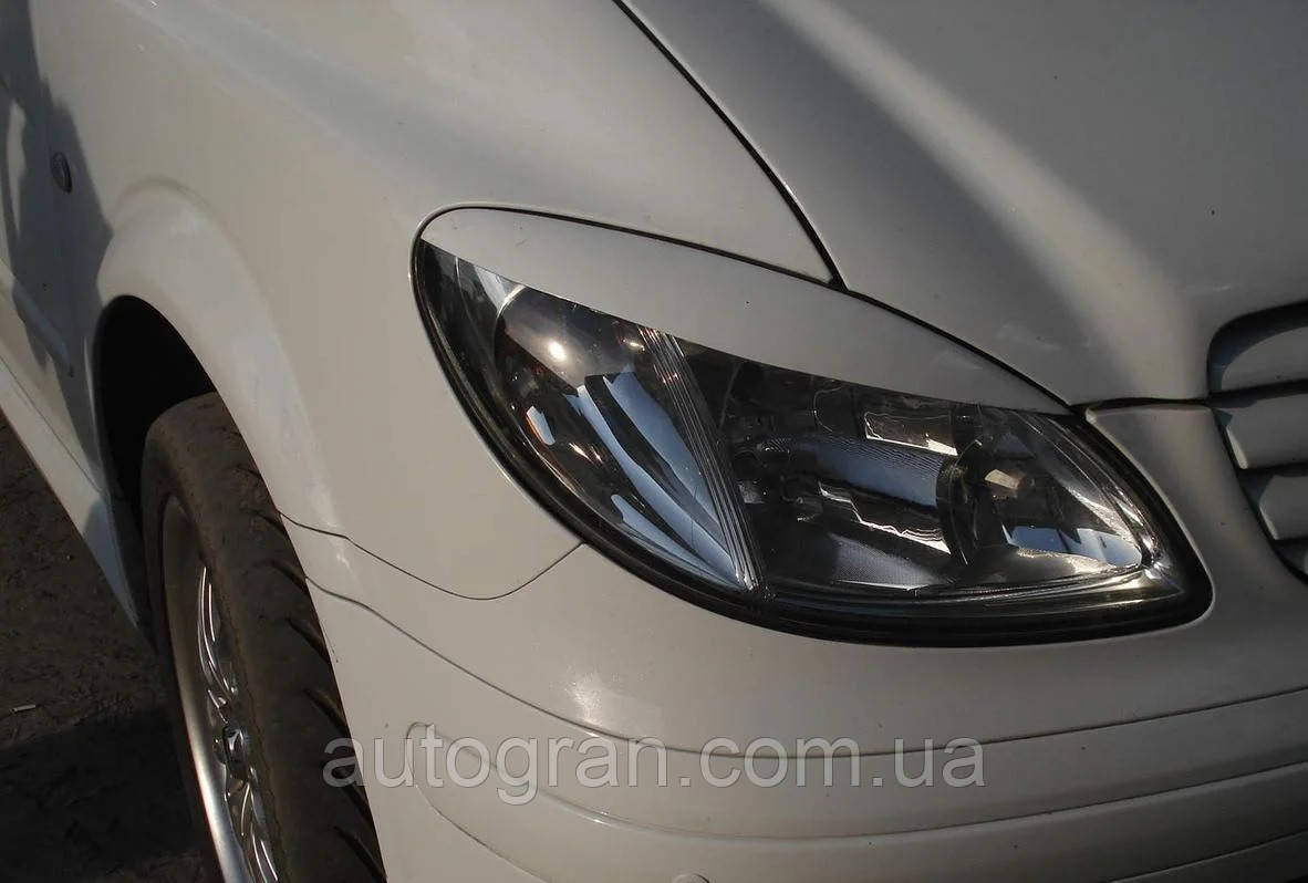 Реснічки на фари Mercedes Vito W639 2004-2010 тип 1, фото 1