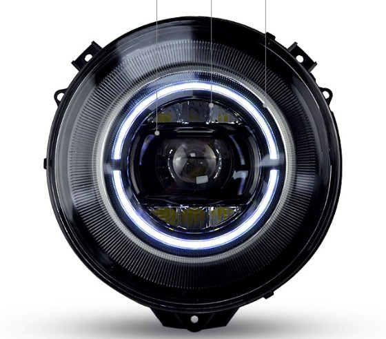 Передні фари Mercedes W463 (07-17) тюнінг Full led оптика стиль 2018+ W463a W464