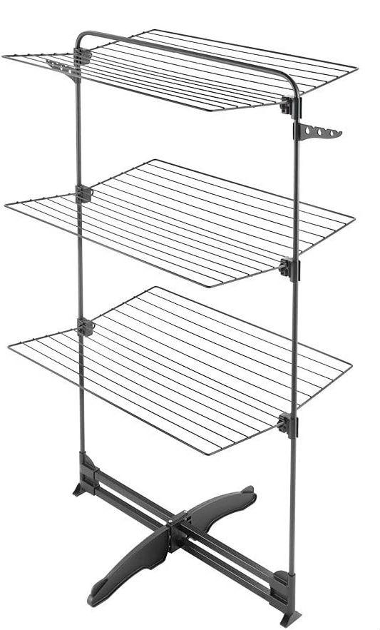 Сушарка для білизни METALTEX STORM ONYX 3-х рівнева 34м (407960)