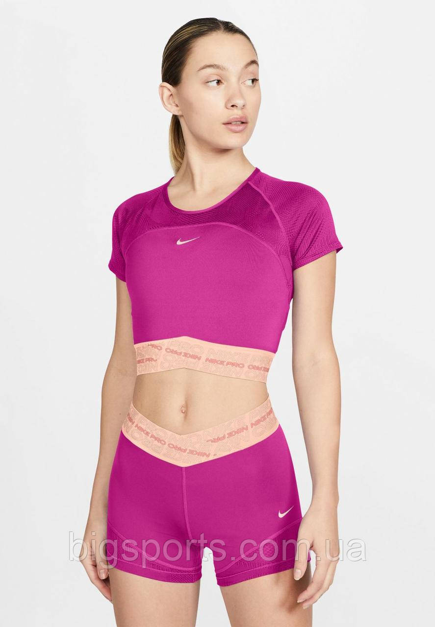 Топ дружин. Nike Pro Dri-Fit women's Short Sleeve Top (арт. CJ4185-601)